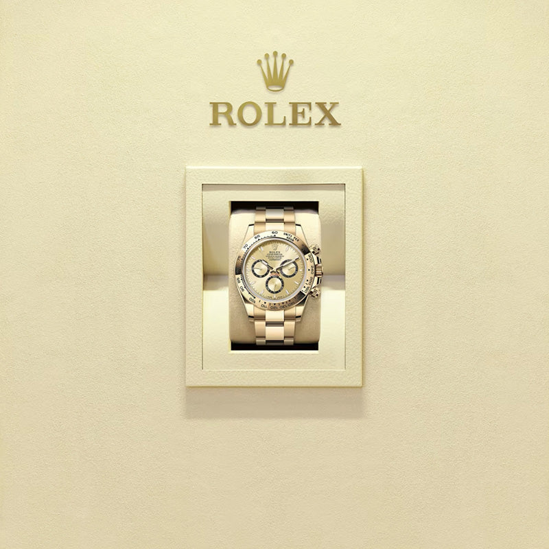 ROLEX  コスモグラフ デイトナ、ゴールデン カウンターリング、ブラック、オイスター、40 MM、イエローゴールド126508-最安値に挑戦中!!!