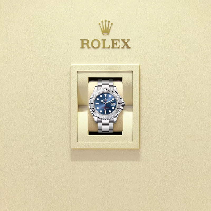 ROLEX  ヨットマスター 40、ブライトブルー、オイスター、40 MM、オイスタースチール＆プラチナ126622-最安値に挑戦中!!!
