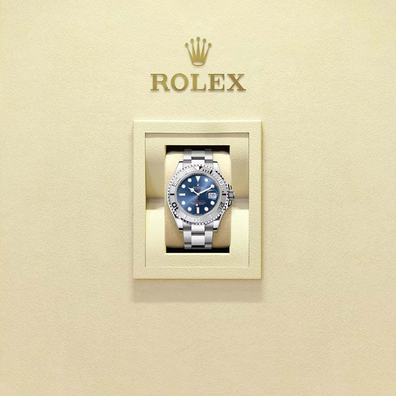ROLEX  ヨットマスター 40、ブライトブルー、オイスター、40 MM、オイスタースチール＆プラチナ126622-最安値に挑戦中!!!