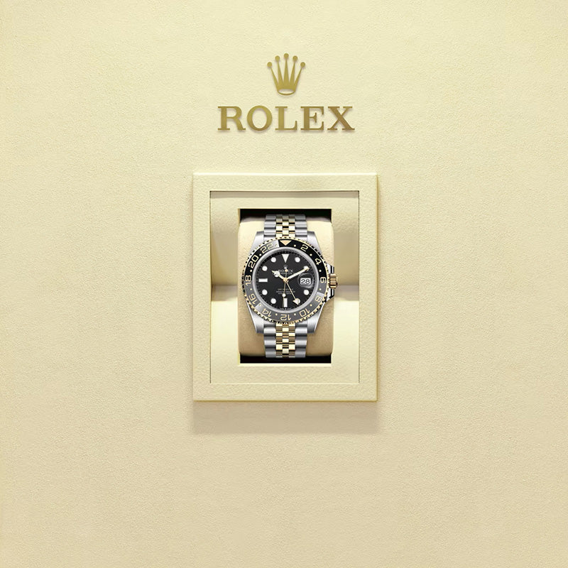 ROLEX  GMTマスター Ⅱ、オイスター、40 MM、オイスタースチール＆イエローゴールド、リファレンス 126713GRNR-最安値に挑戦中!!!