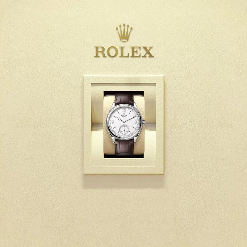 ROLEX   ホワイト、39 MM、18 ct ホワイトゴールド、ポリッシュ仕上げ52509-最安値に挑戦中!!!
