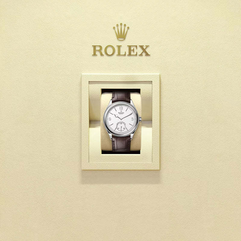 ROLEX   ホワイト、39 MM、18 ct ホワイトゴールド、ポリッシュ仕上げ52509-最安値に挑戦中!!!