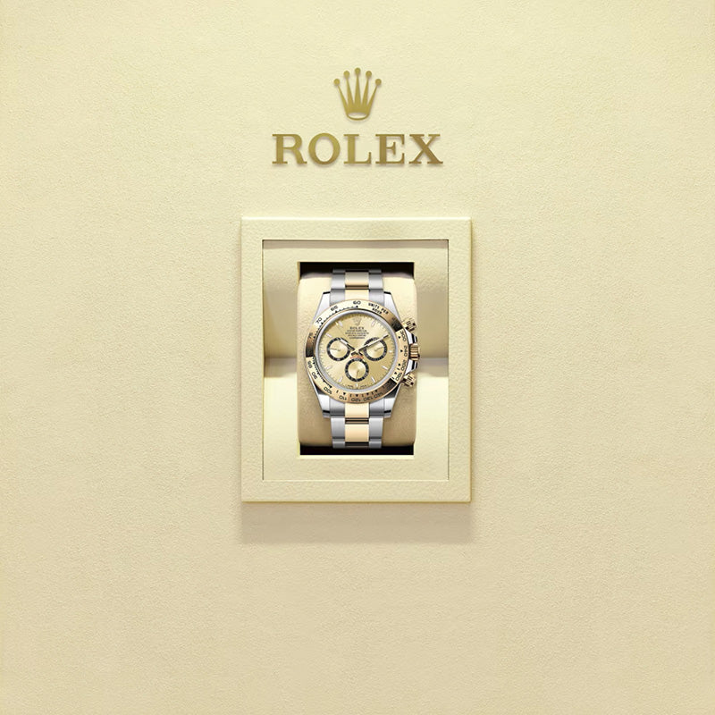 ROLEX  コスモグラフ デイトナ、ゴールデン カウンターリング、ブラック、オイスター、40 MM、オイスタースチール＆イエローゴールド126503-最安値に挑戦中!!!