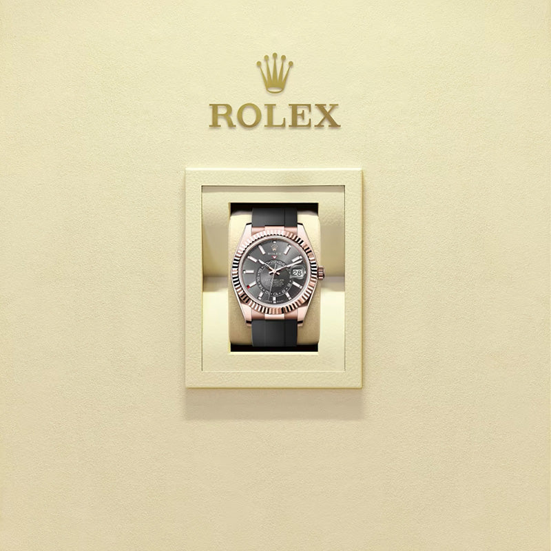 ROLEX  スカイドゥエラー、スレート、オイスター、42 MM、エバーローズゴールド336235-最安値に挑戦中!!!