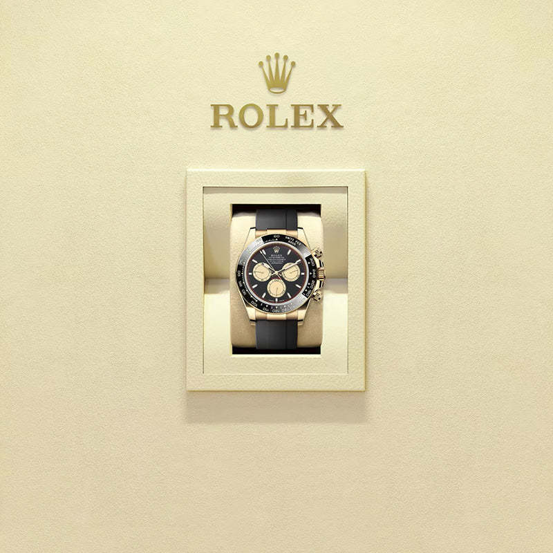ROLEX  コスモグラフ デイトナ、ブラック/シャンパンカラー、オイスター、40 MM、イエローゴールド126518LN-最安値に挑戦中!!!
