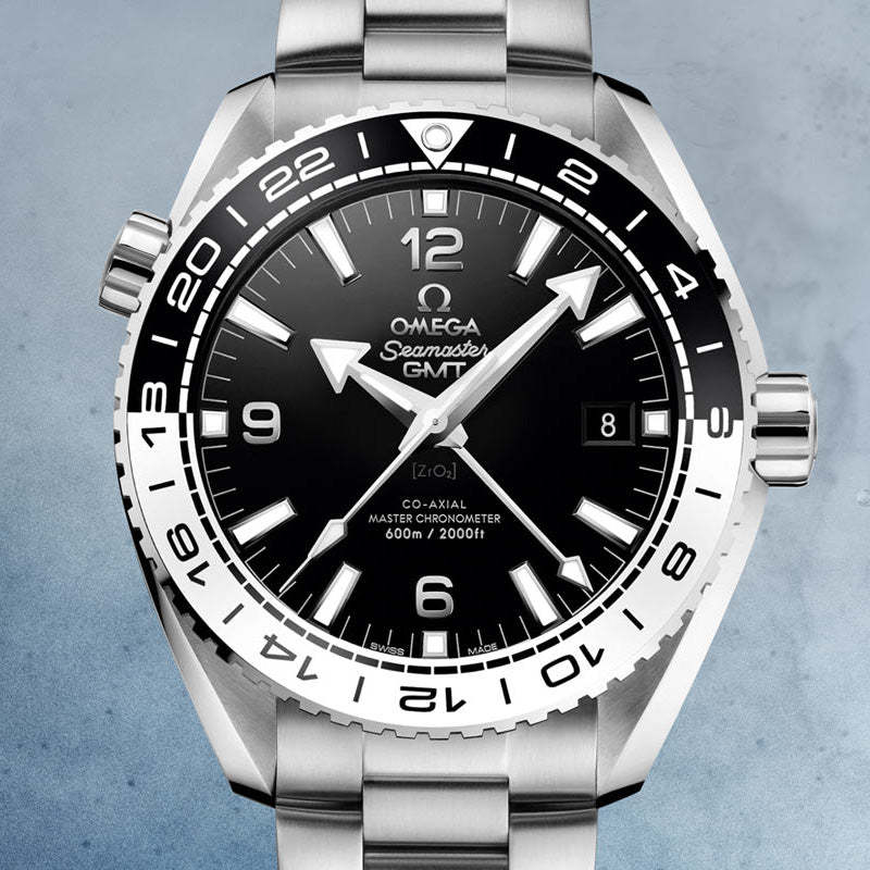 OMEGA PLANET OCEAN 600﻿M コーアクシャル マスター クロノメーター GMT 43.5M﻿M-最安値に挑戦中!!!