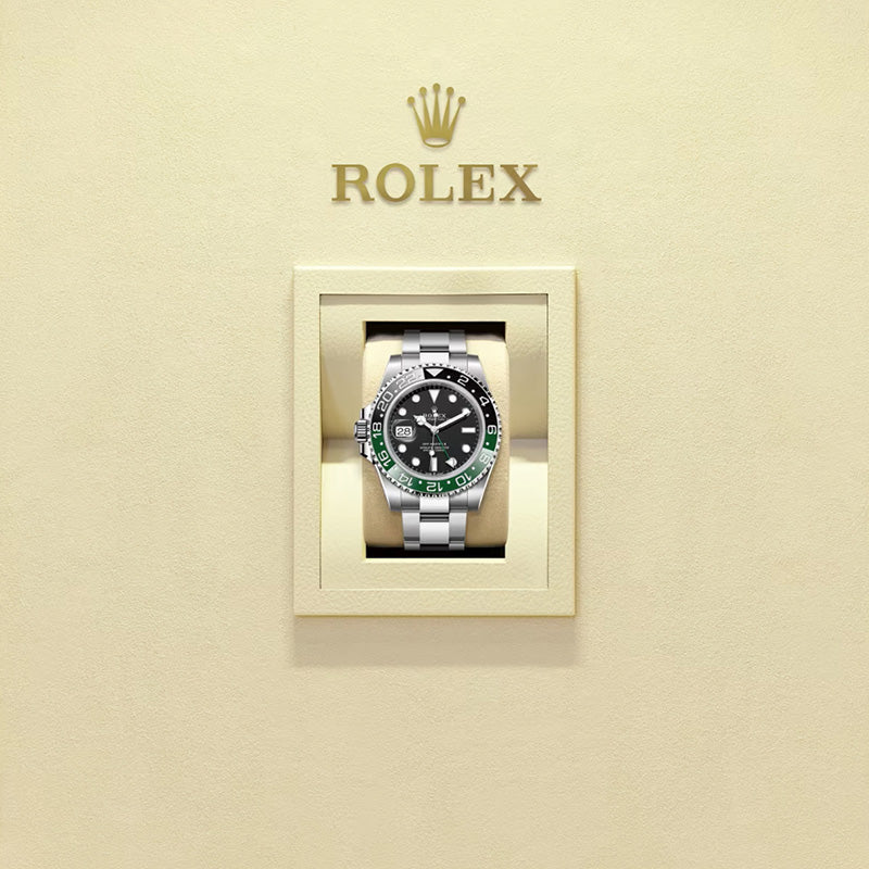 ROLEX  GMTマスター Ⅱ、ブラック、オイスター、40 MM、オイスタースチール126720VTNR-最安値に挑戦中!!!