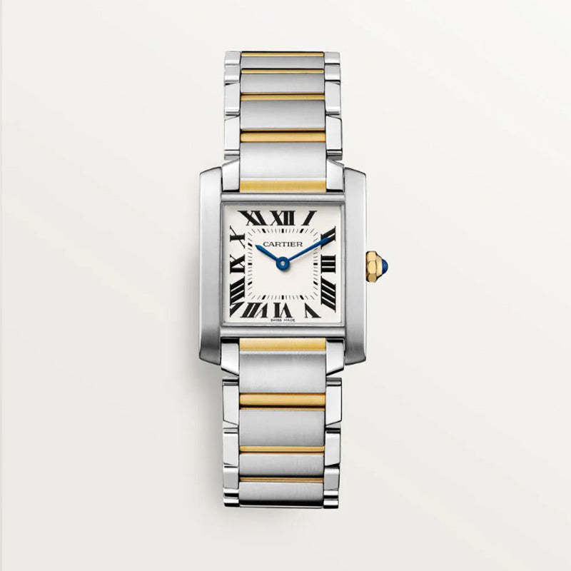 CARTIER  タンク フランセーズ ウォッチ Ref:W2TA0003-最安値に挑戦中!!!