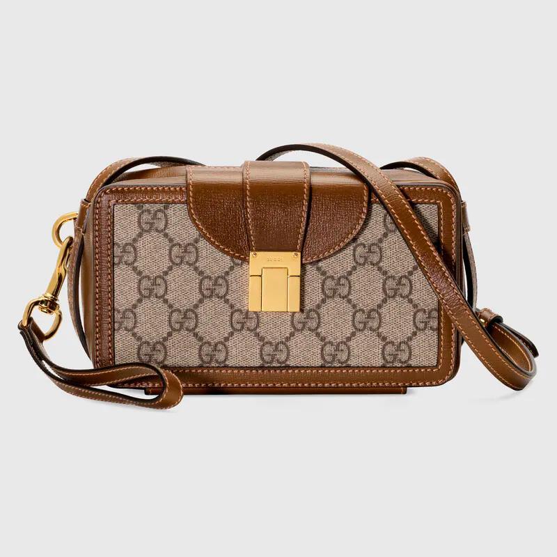  GUCCI クラスプ クロージャー付き ミニバッグ Ref:‎614368 92TCG 8563-最安値に挑戦中!!!