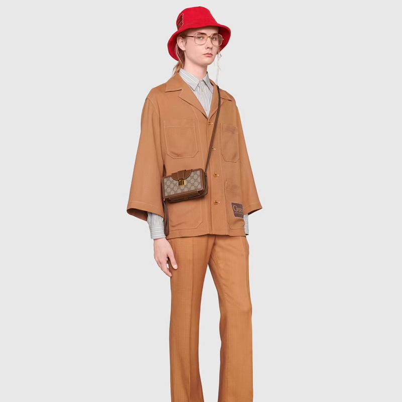  GUCCI クラスプ クロージャー付き ミニバッグ Ref:‎614368 92TCG 8563-最安値に挑戦中!!!