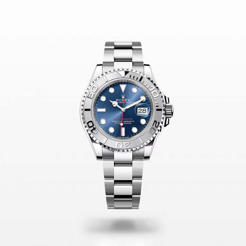 ROLEX  ヨットマスター 40、ブライトブルー、オイスター、40 MM、オイスタースチール＆プラチナ126622-最安値に挑戦中!!!