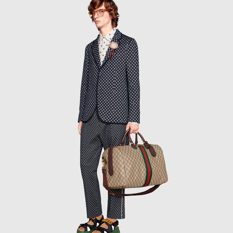  GUCCI  GG ミディアム キャリーオンダッフルバッグ Ref:547953 9C2ST 8746