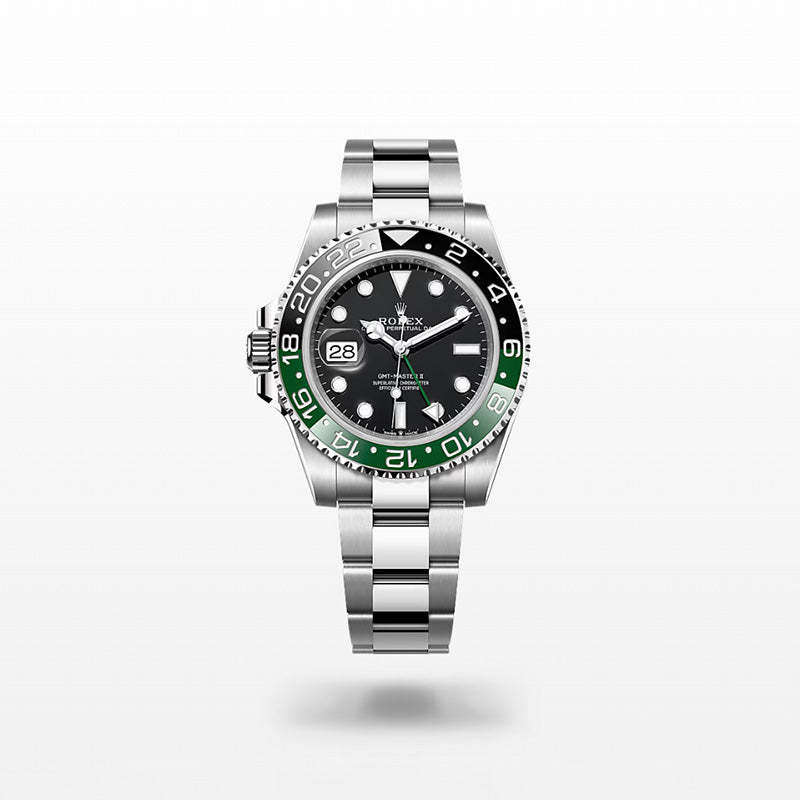 ROLEX  GMTマスター Ⅱ、ブラック、オイスター、40 MM、オイスタースチール126720VTNR-最安値に挑戦中!!!