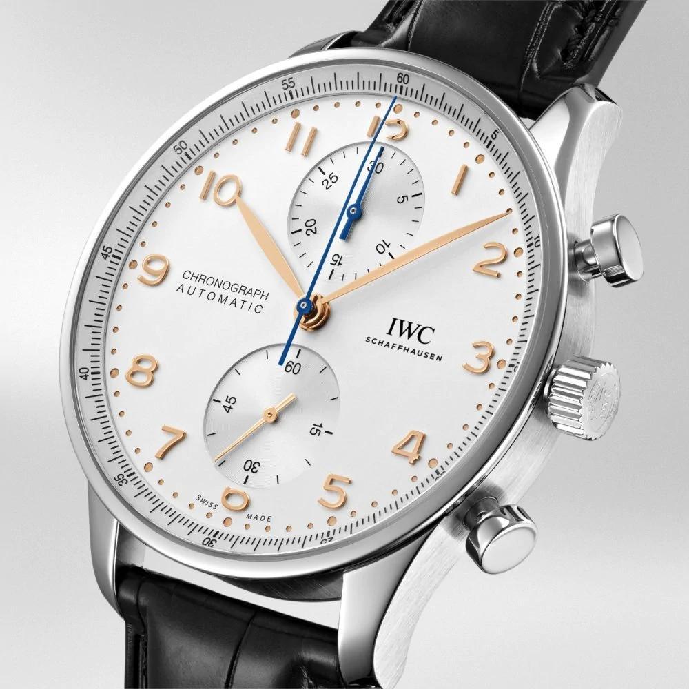 IWC ポルトギーゼ・クロノグラフIW371604-最安値に挑戦中!!!
