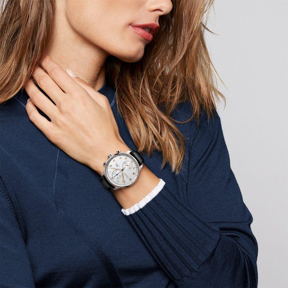 IWC ポルトギーゼ・クロノグラフIW371604-最安値に挑戦中!!!