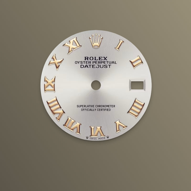 ROLEX   レディ デイトジャスト、シルバー、オイスター、28 MM、イエローゴールド279178-最安値に挑戦中!!!