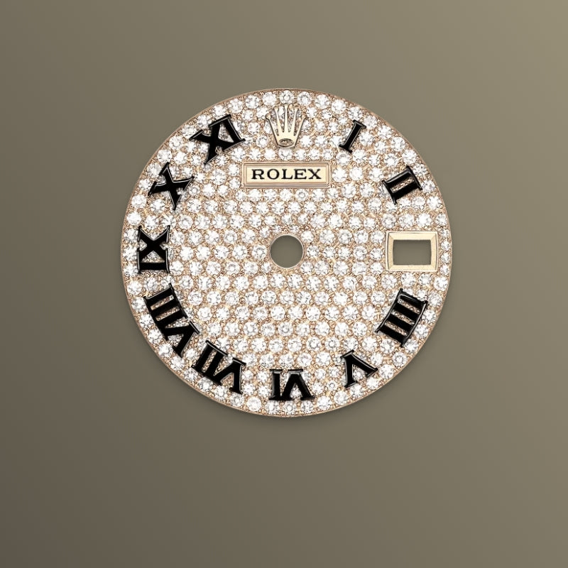 ROLEX   レディ デイトジャスト、パヴェダイヤモンド入り、オイスター、28 MM、イエローゴールド279178-最安値に挑戦中!!!