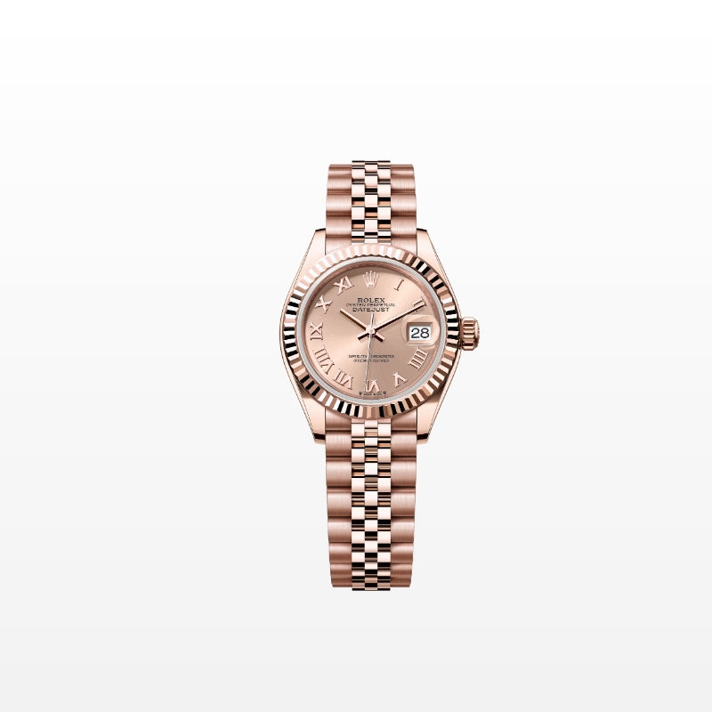 ROLEX   レディ デイトジャスト、ロゼカラー、オイスター、28 MM、エバーローズゴールド279175-最安値に挑戦中!!!