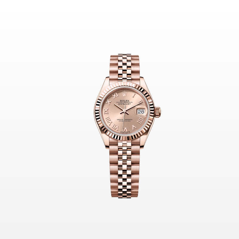 ROLEX   レディ デイトジャスト、ロゼカラー、オイスター、28 MM、エバーローズゴールド279175-最安値に挑戦中!!!