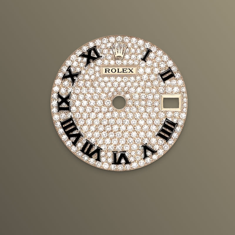 ROLEX   レディ デイトジャスト、パヴェダイヤモンド入り、オイスター、28 MM、イエローゴールド279178-最安値に挑戦中!!!