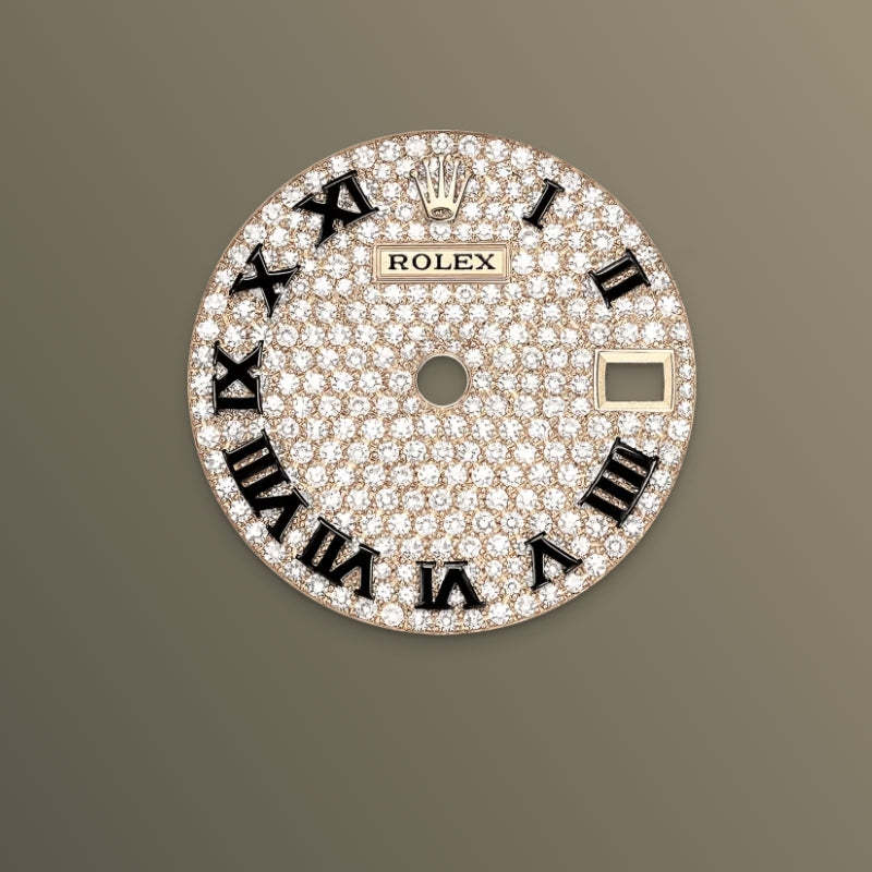 ROLEX   レディ デイトジャスト、パヴェダイヤモンド入り、オイスター、28 MM、イエローゴールド279178-最安値に挑戦中!!!