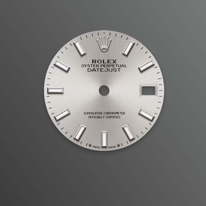 ROLEX   レディ デイトジャスト、シルバー、オイスター、28 MM、オイスタースチール＆ホワイトゴールド279174-最安値に挑戦中!!!