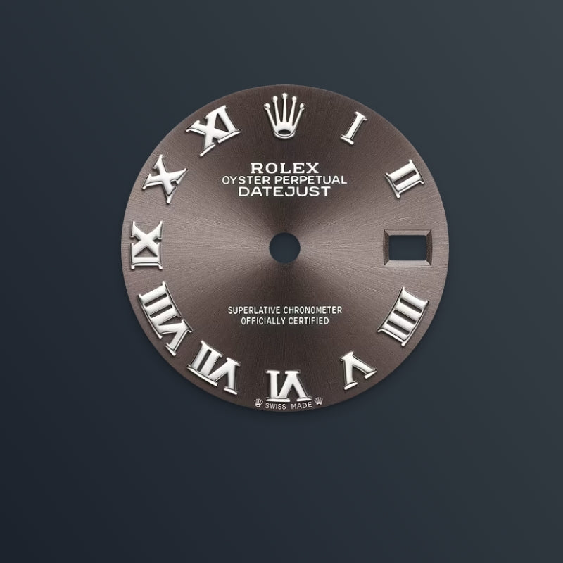 ROLEX   レディ デイトジャスト、ダークグレー、オイスター、28 MM、オイスタースチール＆ホワイトゴールド279174-最安値に挑戦中!!!