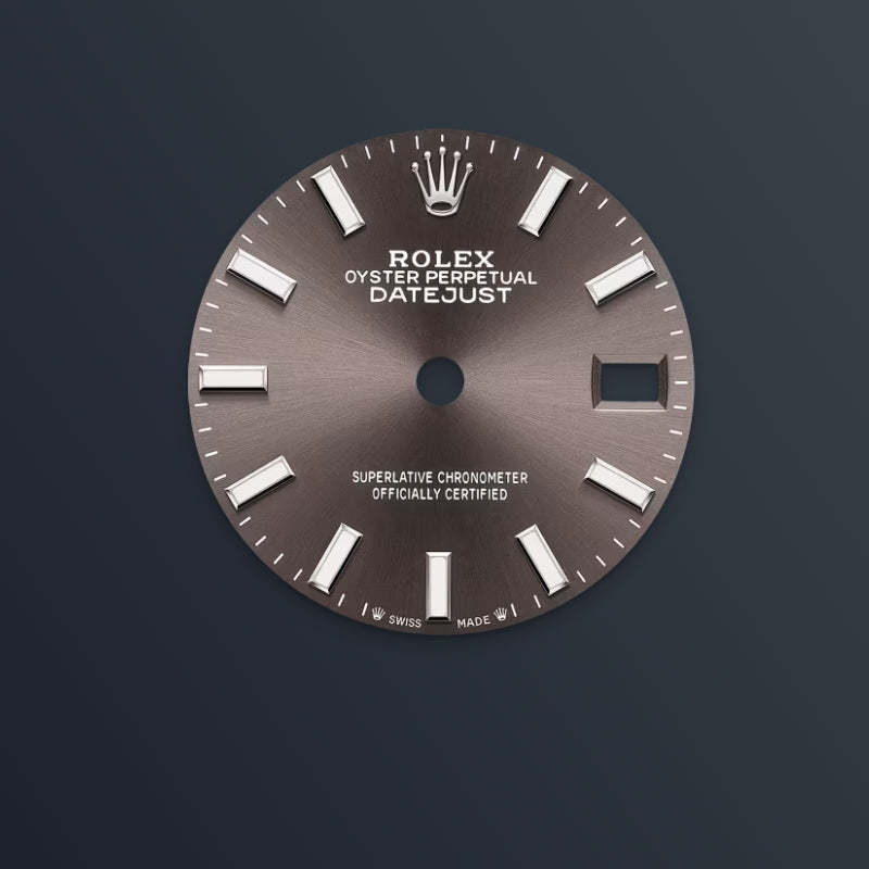 ROLEX   レディ デイトジャスト、ダークグレー、オイスター、28 MM、オイスタースチール＆ホワイトゴールド279174-最安値に挑戦中!!!