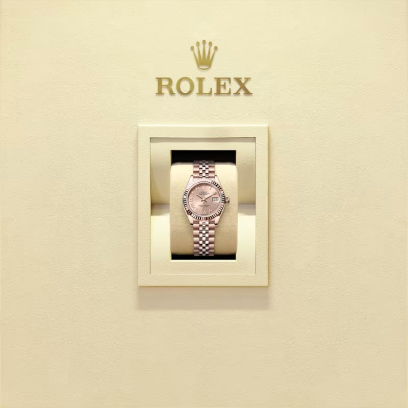 ROLEX   レディ デイトジャスト、ロゼカラー、オイスター、28 MM、エバーローズゴールド279175-最安値に挑戦中!!!