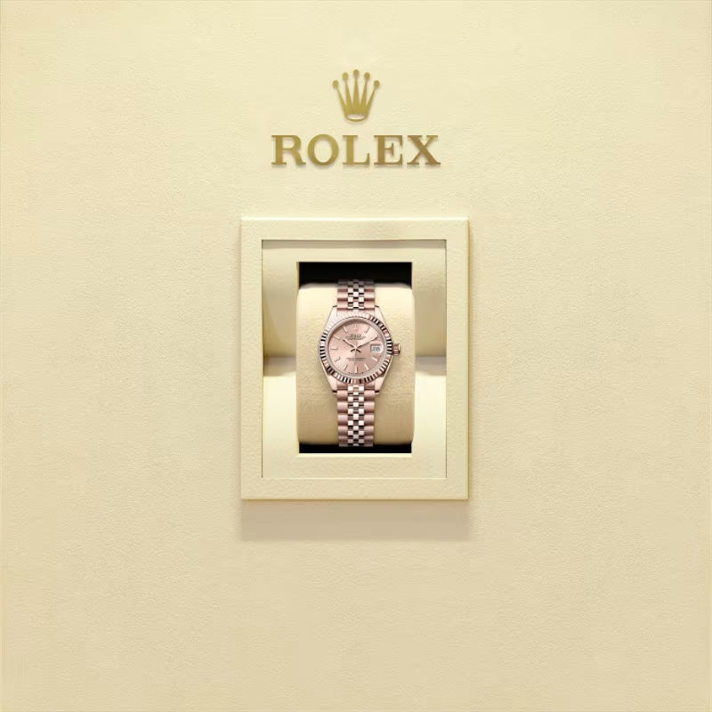 ROLEX   レディ デイトジャスト、ロゼカラー、オイスター、28 MM、エバーローズゴールド279175-最安値に挑戦中!!!