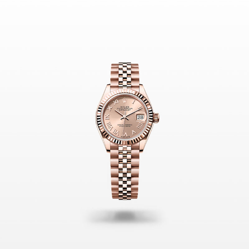 ROLEX   レディ デイトジャスト、ロゼカラー、オイスター、28 MM、エバーローズゴールド279175-最安値に挑戦中!!!