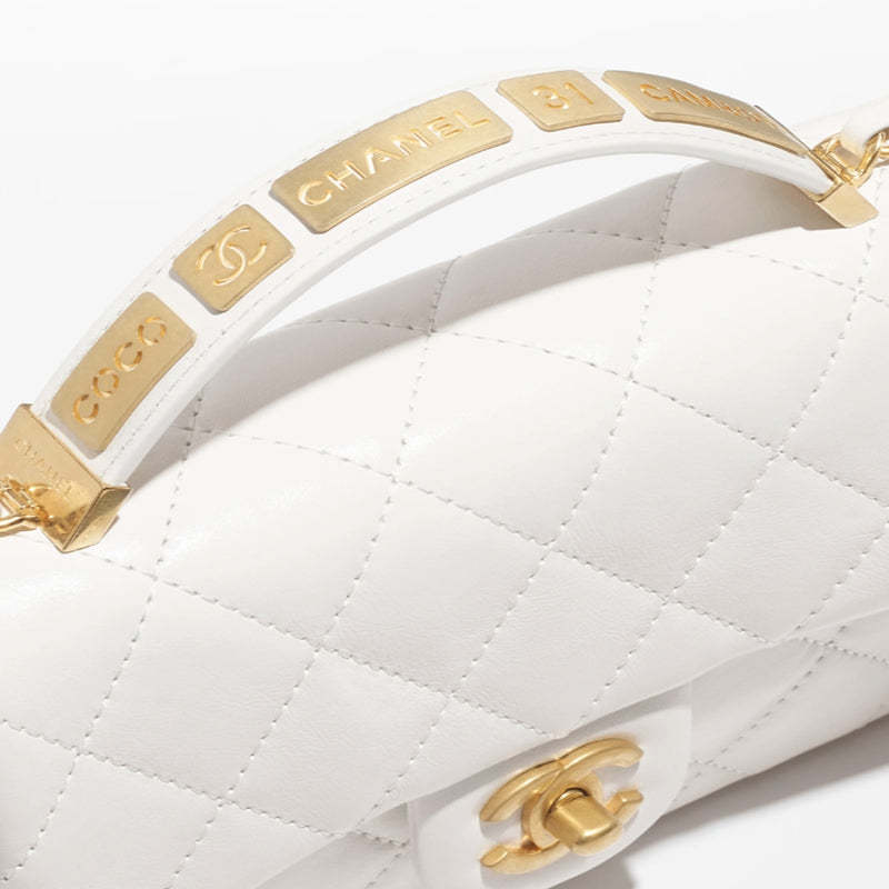 CHANEL   春夏の新作スタイル   スモール トップハンドル フラップ バッグRef:AS4679 B15558 10601-最安値に挑戦中!!!