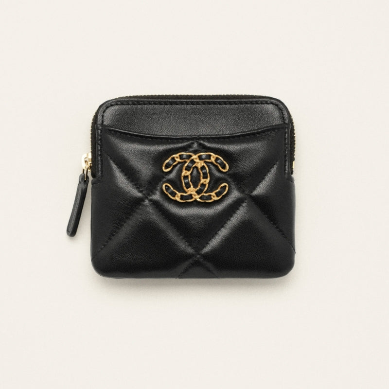 CHANEL   春夏の新作スタイル   CHANEL 19 ジップ コインパースRef:AP2086 B04852 94305-最安値に挑戦中!!!