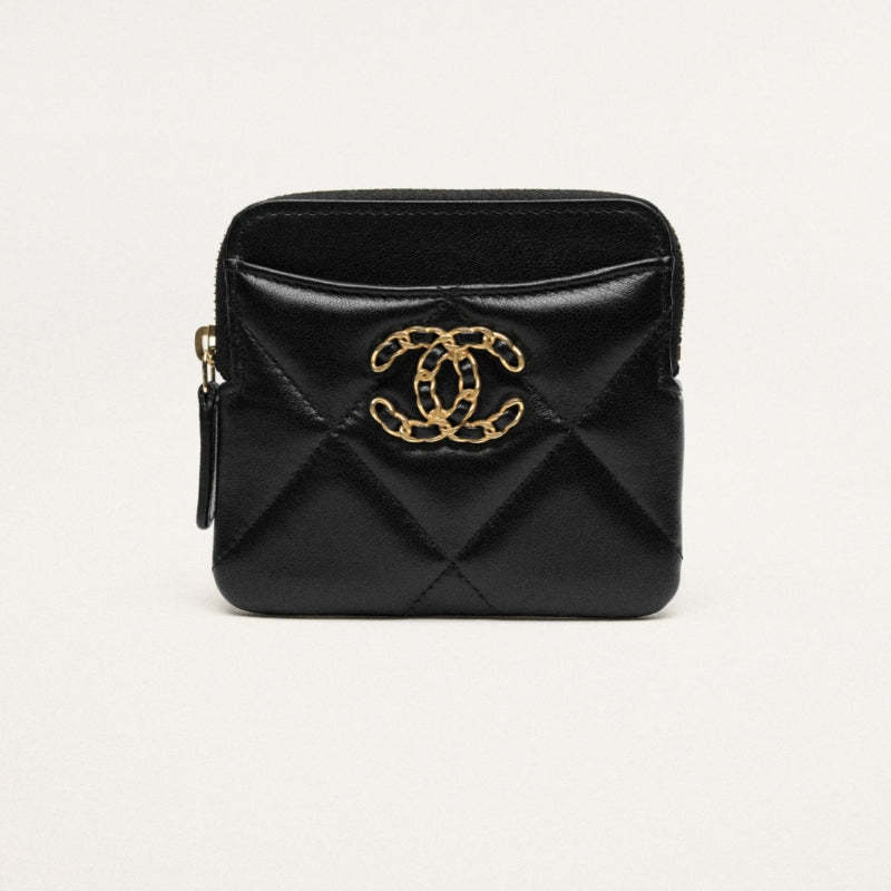 CHANEL   春夏の新作スタイル   CHANEL 19 ジップ コインパースRef:AP2086 B04852 94305-最安値に挑戦中!!!