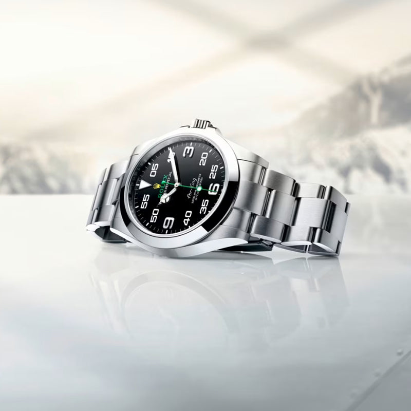 ROLEX   エアキング、オイスター、40 MM、オイスタースチール、リファレンスM126900-0001-最安値に挑戦中!!!