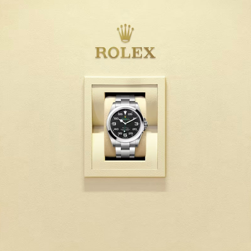 ROLEX   エアキング、オイスター、40 MM、オイスタースチール、リファレンスM126900-0001-最安値に挑戦中!!!