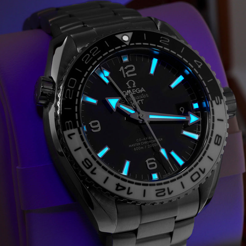 OMEGA PLANET OCEAN 600﻿M コーアクシャル マスター クロノメーター GMT 43.5M﻿M-最安値に挑戦中!!!