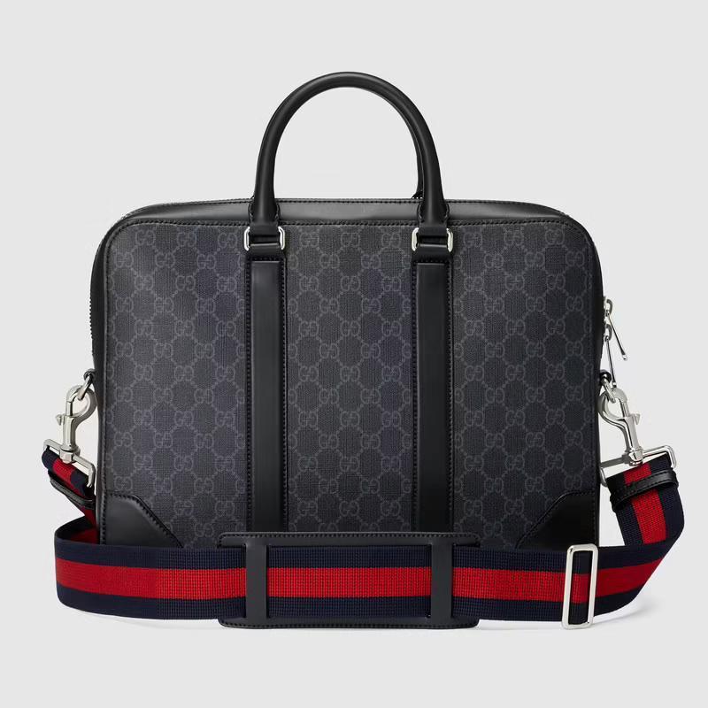 GUCCI  GGスプリーム キャンバス ブリーフケース Ref:‎‎474135 K5RLN 1095-最安値に挑戦中!!!