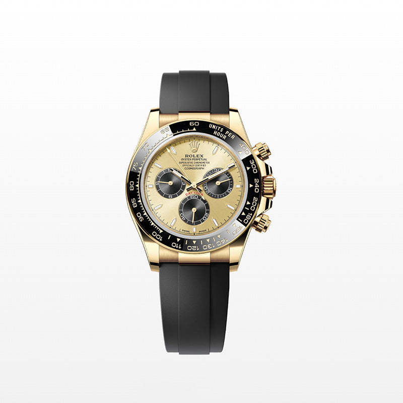 ROLEX  コスモグラフ デイトナ、ゴールデン＆ブライトブラック、オイスター、40 MM、イエローゴールド126518LN-最安値に挑戦中!!!