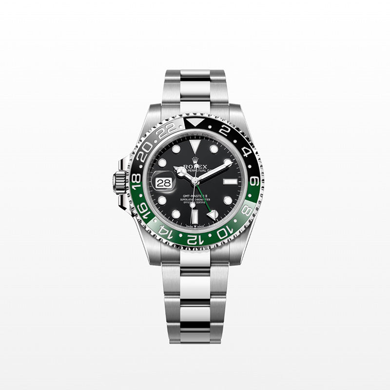 ROLEX  GMTマスター Ⅱ、ブラック、オイスター、40 MM、オイスタースチール126720VTNR-最安値に挑戦中!!!