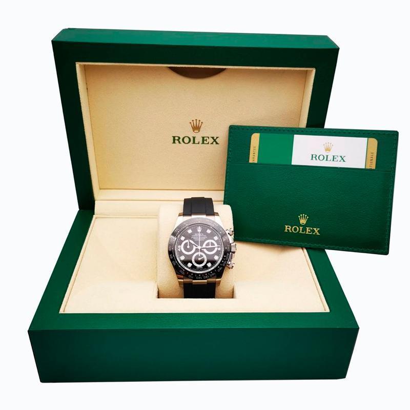 ROLEX コスモグラフ デイトナ 自動巻き ブラック 文字盤 ホワイトゴールド m116519ln-0025-最安値に挑戦中!!!