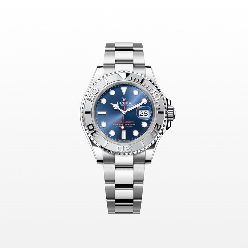 ROLEX  ヨットマスター 40、ブライトブルー、オイスター、40 MM、オイスタースチール＆プラチナ126622-最安値に挑戦中!!!