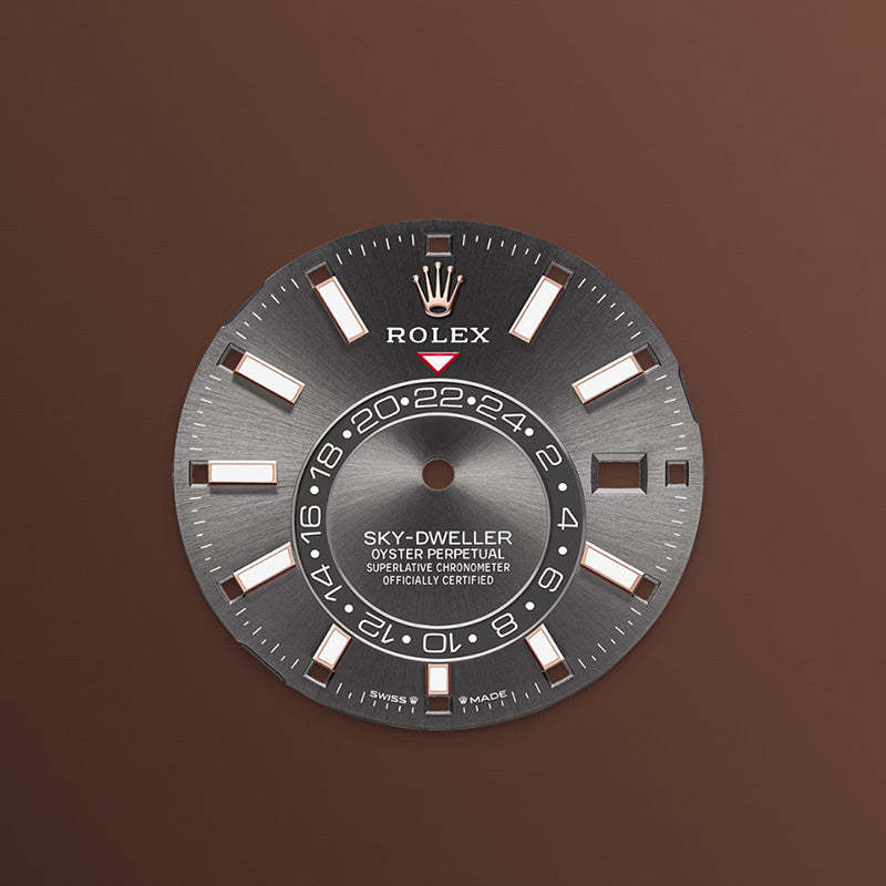 ROLEX スカイドゥエラー、スレート、オイスター、42 MM、エバーローズゴールド336935-最安値に挑戦中!!!