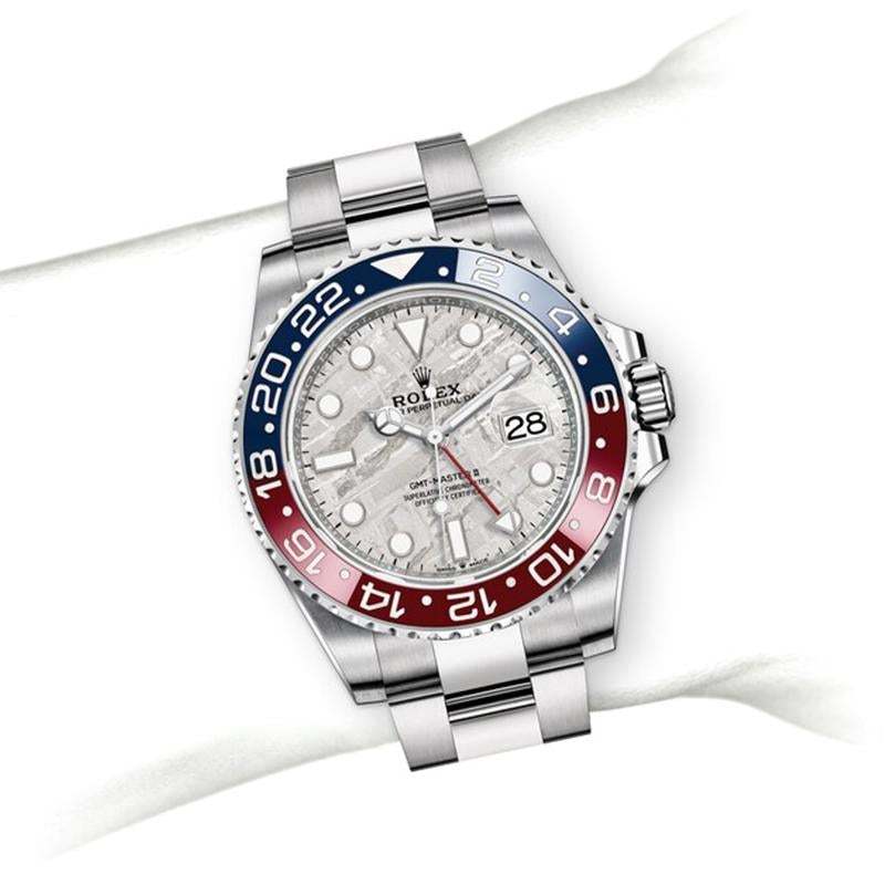 ROLEX GMTマスターⅡ 自動巻き ブラック 文字盤 ホワイトゴールド m126719BLRO-0002-最安値に挑戦中!!!