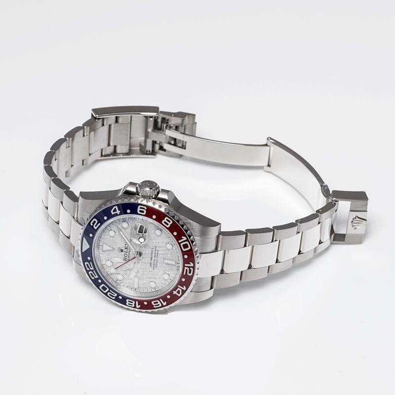 ROLEX GMTマスターⅡ 自動巻き ブラック 文字盤 ホワイトゴールド m126719BLRO-0002-最安値に挑戦中!!!