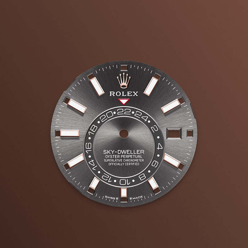 ROLEX  スカイドゥエラー、スレート、オイスター、42 MM、エバーローズゴールド336235-最安値に挑戦中!!!