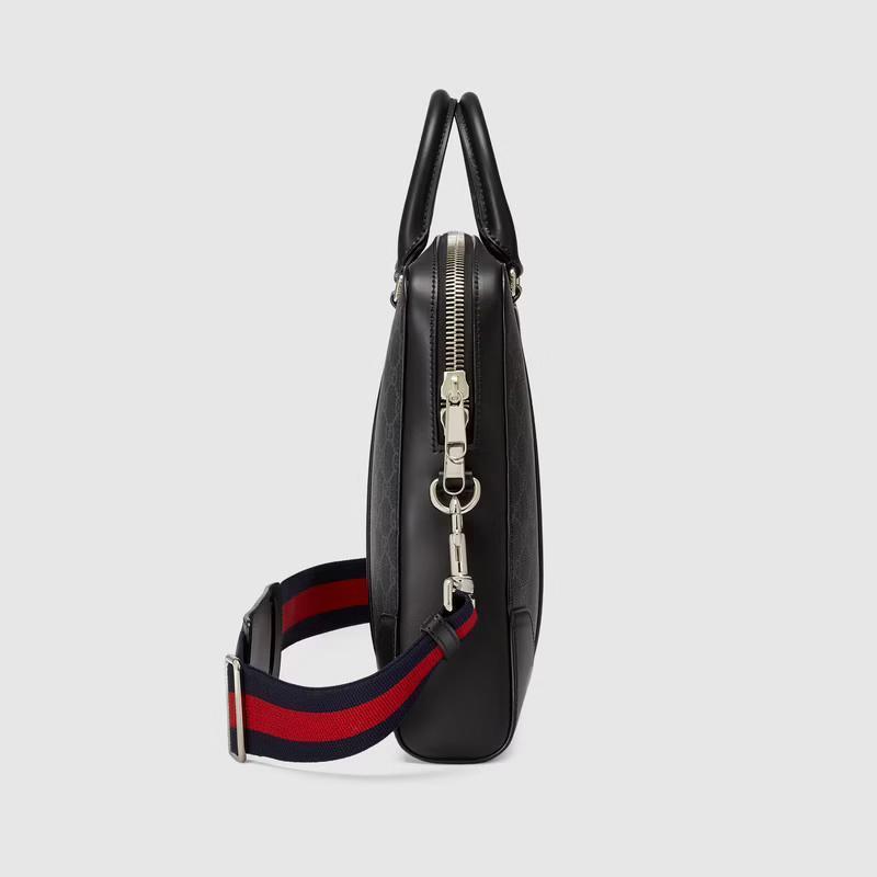  GUCCI  GGスプリーム キャンバス ブリーフケース Ref:‎‎474135 K5RLN 1095-最安値に挑戦中!!!