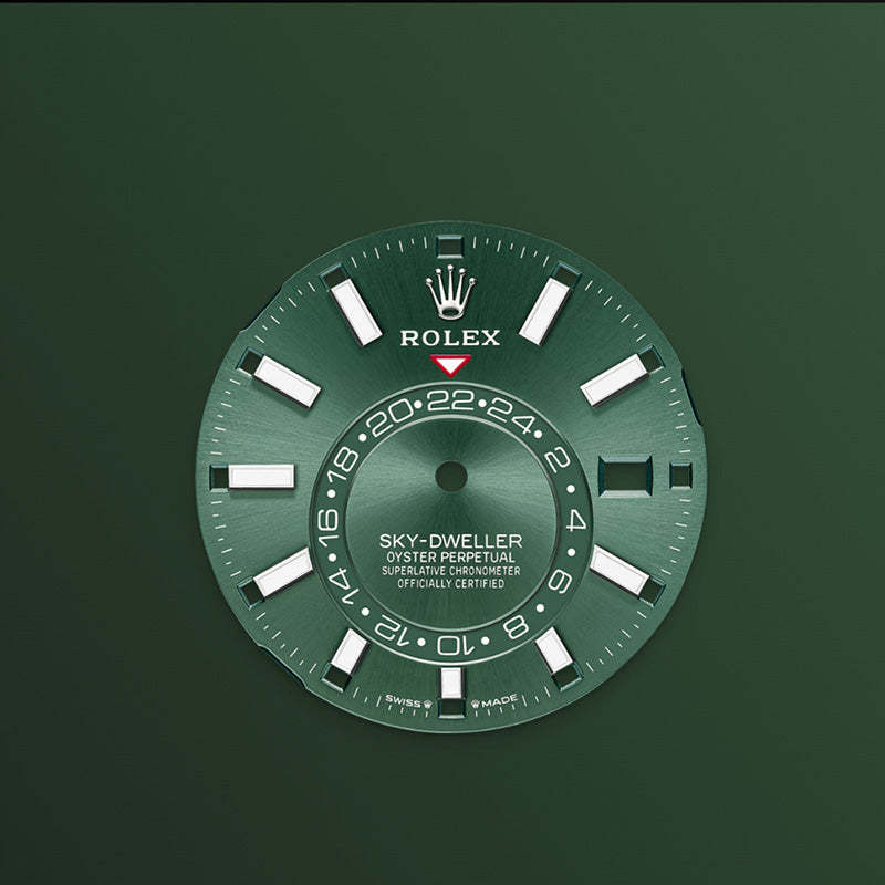 ROLEX スカイドゥエラー 、ミントグリーン、オイスター、42MM、オイスタースチール＆ホワイトゴールド336934-最安値に挑戦中!!!