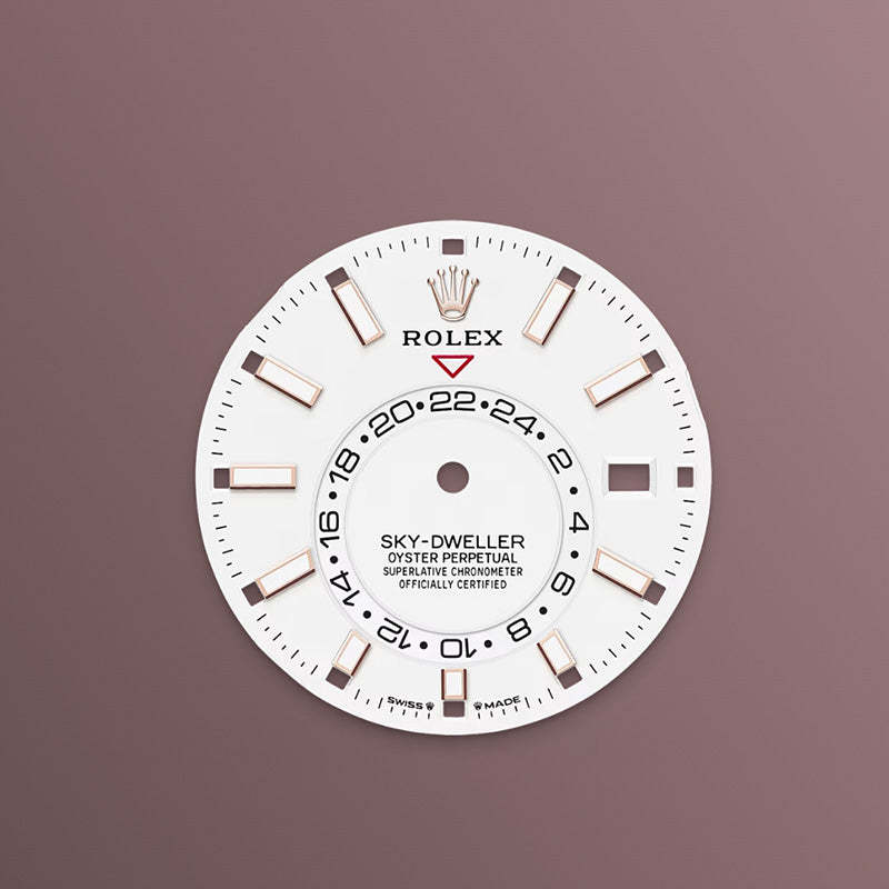 ROLEX スカイドゥエラー 、ホワイト、オイスター、42 MM、エバーローズゴールド336235-最安値に挑戦中!!!