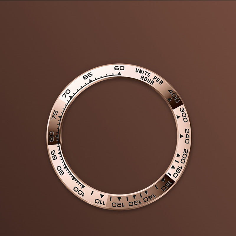 ROLEX  コスモグラフ デイトナ、ブライトブラック＆サンダスト、オイスター、40 MM、エバーローズゴールド126505-最安値に挑戦中!!!